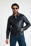 Fit Kısa Erkek Deri Ceket – E3-K-2539-23419