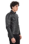 Franko Armondi ERKEK GERÇEK SİYAH DERİ CEKET PZR-K-372 - 20646 FA9