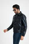 Jean Model Reguler Erkek Deri̇ Ceket – E20-K-899-Y