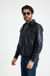 Jean Model Reguler Erkek Deri̇ Ceket – E20-K-899-Y