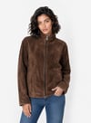 Kadın deri süewt mont.Code:24317