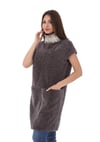 Kadın Gerçek Deri Spor Luxury Elbise Kül YLK-B-1372 - 19949 FA3