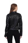 Kadın Gerçek Deri Spor Luxury Mont  Komple  Siyah BK-1306-19374 FA2