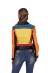 Kadın Gerçek Deri Spor Mont Multi Color BK-827-19559 FA2