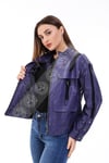 Kadın Gerçek Deri Spor Oversize Mont Parliament BK-1612 -20114 FA5