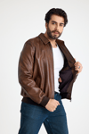 Klasik Erkek Deri̇ Ceket  – E60-K-873