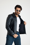 Klasik Erkek Deri̇ Ceket  – E62-K-347-BB