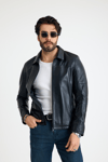 Klasik Erkek Deri̇ Ceket  – E62-K-347-BB
