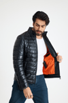 Klasik Erkek Deri̇ Ceket – E68-KHS-01-2765-23919
