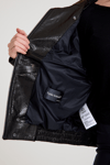 Oversize Bayan Deri Ceket (Kısa) – VB-22-BK-2847-24114
