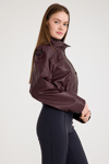 Oversize Bayan Deri Ceket – VB-15-BK-2808-24039