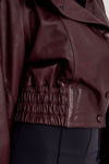Oversize Bayan Deri Ceket – VB-15-BK-2808-24039