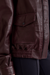 Oversize Bayan Deri Ceket – VB-18-BK-2854-24177
