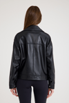 Oversize Bayan Deri Ceket – VB-23-BK-2143-22609
