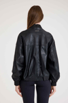 Oversize Bayan Deri Ceket – VB-5 BK-2785 - 24038