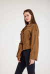 Oversize Bayan Süet Deri Ceket – VB-2 BK-2791 - 24027