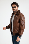 Pi̇lot Model Erkek Deri̇ Ceket  – E11-KLJ-2071