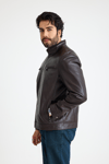 Regular Erkek Deri̇ Ceket – E8-K-2911