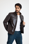 Regular Erkek Deri̇ Ceket – E8-K-2911