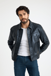Spor Erkek Deri̇ Ceket  – E28-ER-330-D-Z-D-M