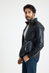 Spor Erkek Deri̇ Ceket  – E66-ER-301