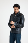 Spor Erkek Deri̇ Ceket  – E66-ER-301