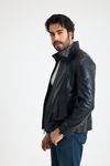 Spor Erkek Deri̇ Ceket  – E67-K-133-24049