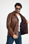 Spor Erkek Deri̇ Kaban  – E70-TNC-331-MILANO