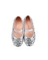 Chica Magica Maribel Silver Pullu Lastikli Babet