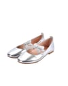 Chica MagicaChica Magica Luna Lastikli Kadife Fiyonklu Silver BabetBabetler