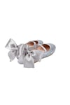 Chica MagicaChica Magica Odette Lastikli Arkası Saten Fiyonklu Silver Glare BabetBabetler