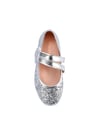 Chica Magica Love Kalp Cırtlı Silver Glare Babet