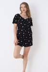 Bianca Charm Kısakol Şortlu Yeşil Pijama Takımı