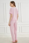 Cute Shapes Detay Kısakol Kadın Turkuaz Pijama Takımı