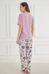 Ethnic Patterns Ekru Kısakol Kadın Pijama Takımı