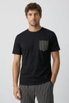 Gentleman Touch %100 Pamuk Erkek Kısakol Ekose Pijama Takımı