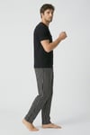 Gentleman Touch %100 Pamuk Erkek Kısakol Ekose Pijama Takımı