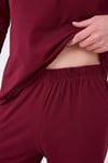 Rodfrey Linden %100 Pamuk Uzunkol Erkek Lacivert Pijama Takımı