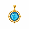 Medusa Charm | 925 Ayar Gümüş Charm- El İşi Cam Kabartma Sanatı İle Üretilmiş Charm
