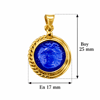 Medusa Charm | 925 Ayar Gümüş Charm- El İşi Cam Kabartma Sanatı İle Üretilmiş Charm