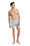 Blackspade 9216 2'li Paket Tender Cotton Erkek %92 Pamuk Uzun Retro Boxer