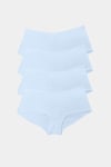 Malabadi 1126 4'Lü Paket Kadın Modal Geniş Kenarlı İz Yapmayan Slip & Külot