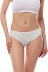 Malabadi 187 6'Lı Paket Kadın Modal Ara Bel Dar Kalıp İz Yapmayan Slip & Külot