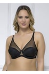 Moonlight 2150 Soft Cup Balenli Toparlayıcı Siyah Sütyen