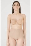 Ten Lingerie 1 Beden İncelten Günlük Kullanılabilen Lazer Kesim Dikişsiz Beauty Slip Korse