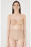 Ten Lingerie 1 Beden İncelten Günlük Kullanılabilen Lazer Kesim Dikişsiz Beauty Slip Korse