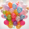 100 Adet Uçan Balon / Teslimat Dahil