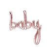 Baby Folyo Balon Rose Gold