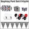 Beşiktaş Parti Seti 8 Kişilik