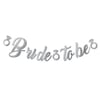 Bride To Be Kaligrafi Banner Gumus